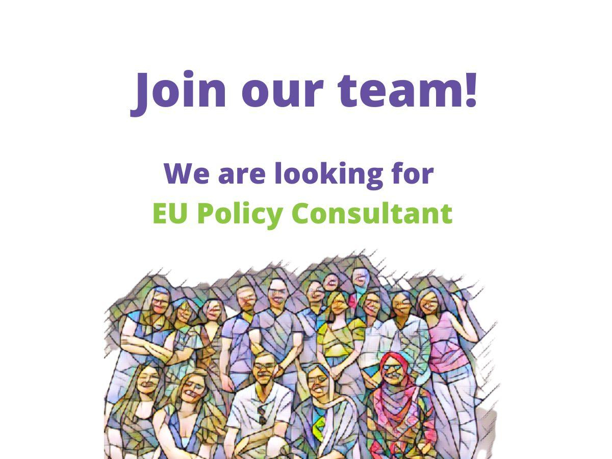 Job opportunity: EU Policy Consultant