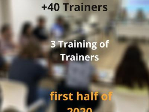 40 Palestinians trained in 3 Training of Trainers held in first half of 2020
