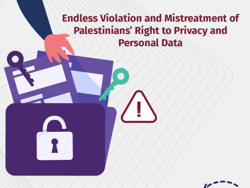 Position Paper: Endless Violation and Mistreatment of Palestinians’ Right to Privacy and Personal Data