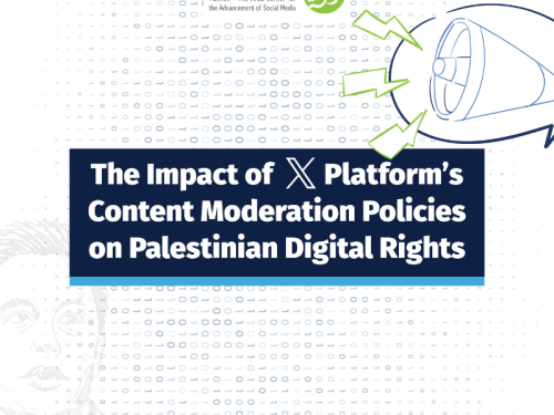 New Position Paper Highlights Impacts of X Platform's Content Moderation Policies on Palestinian Digital Rights
