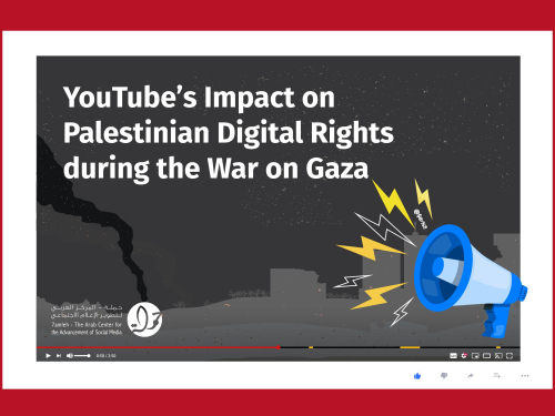 Youtube's Impact on Palestinian Digital Rights  during the War on Gaza