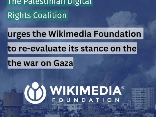 Letter - Concerns Regarding Wikimedia Foundation’s Stance Amidst Israel’s War on Gaza