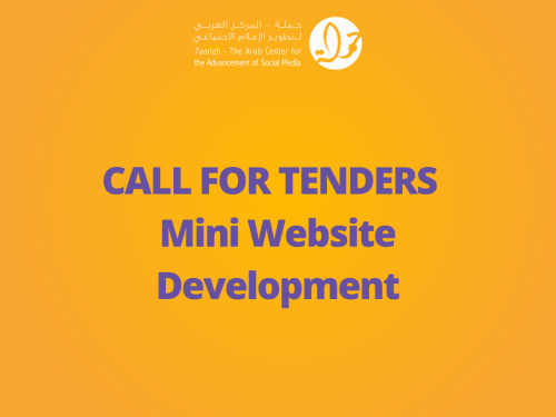 CALL FOR TENDERS - Mini website Development